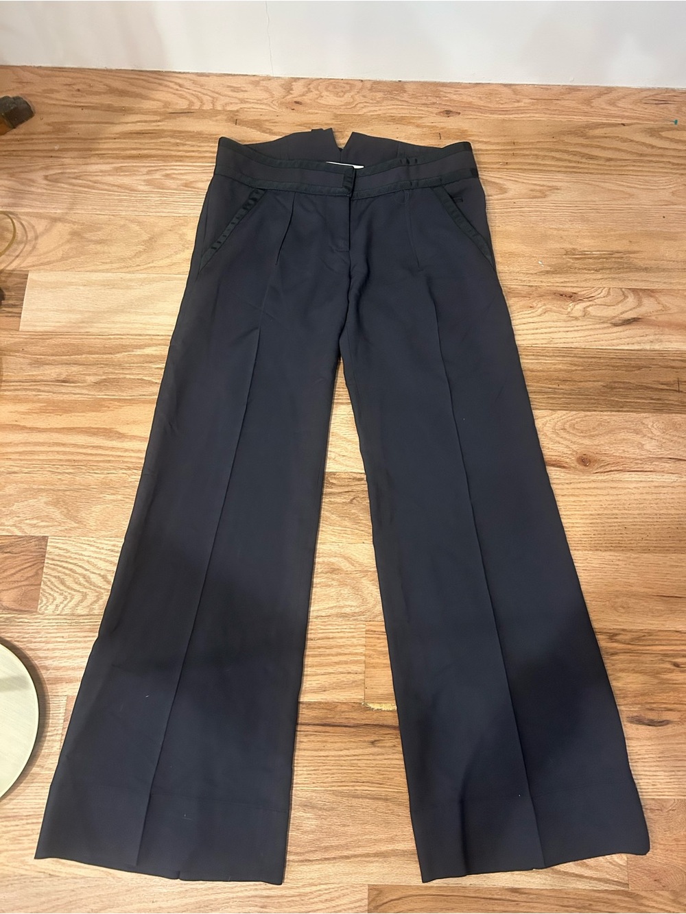 Y2K Diane Von Furstenberg Black Tailored Trousers